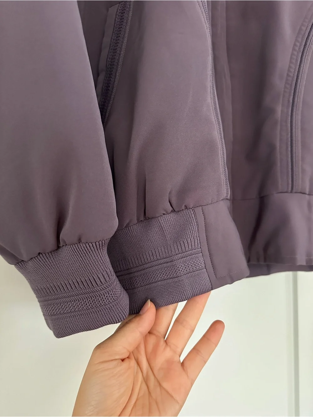 Purple Bomber Jacket
